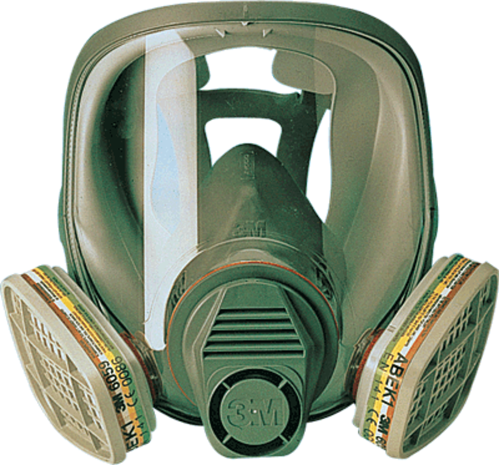 Masque complet réutilisable 3M™, taille moyenne, 6800