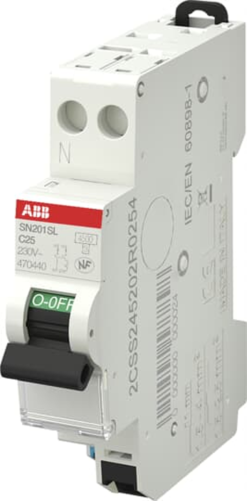 DISJ. 1P+N SN201S L C25 - AUTO