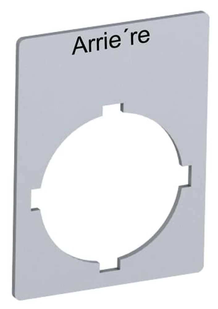 ETIQUETTE [ARRIERE]