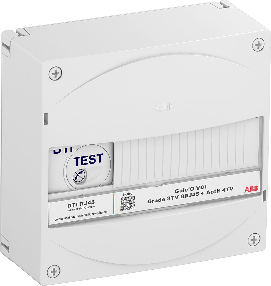 Grade 3TV 8RJ45+ Actif 4TV