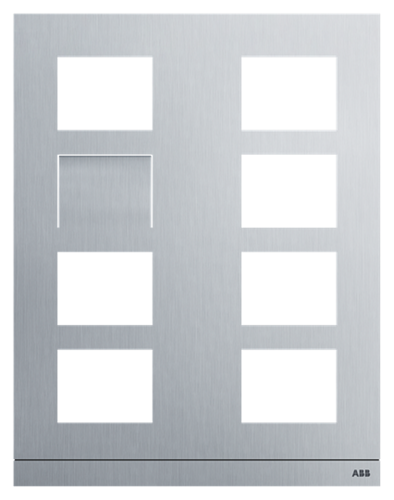 PLATINE 2/4 VIDEO ALUMINIUM