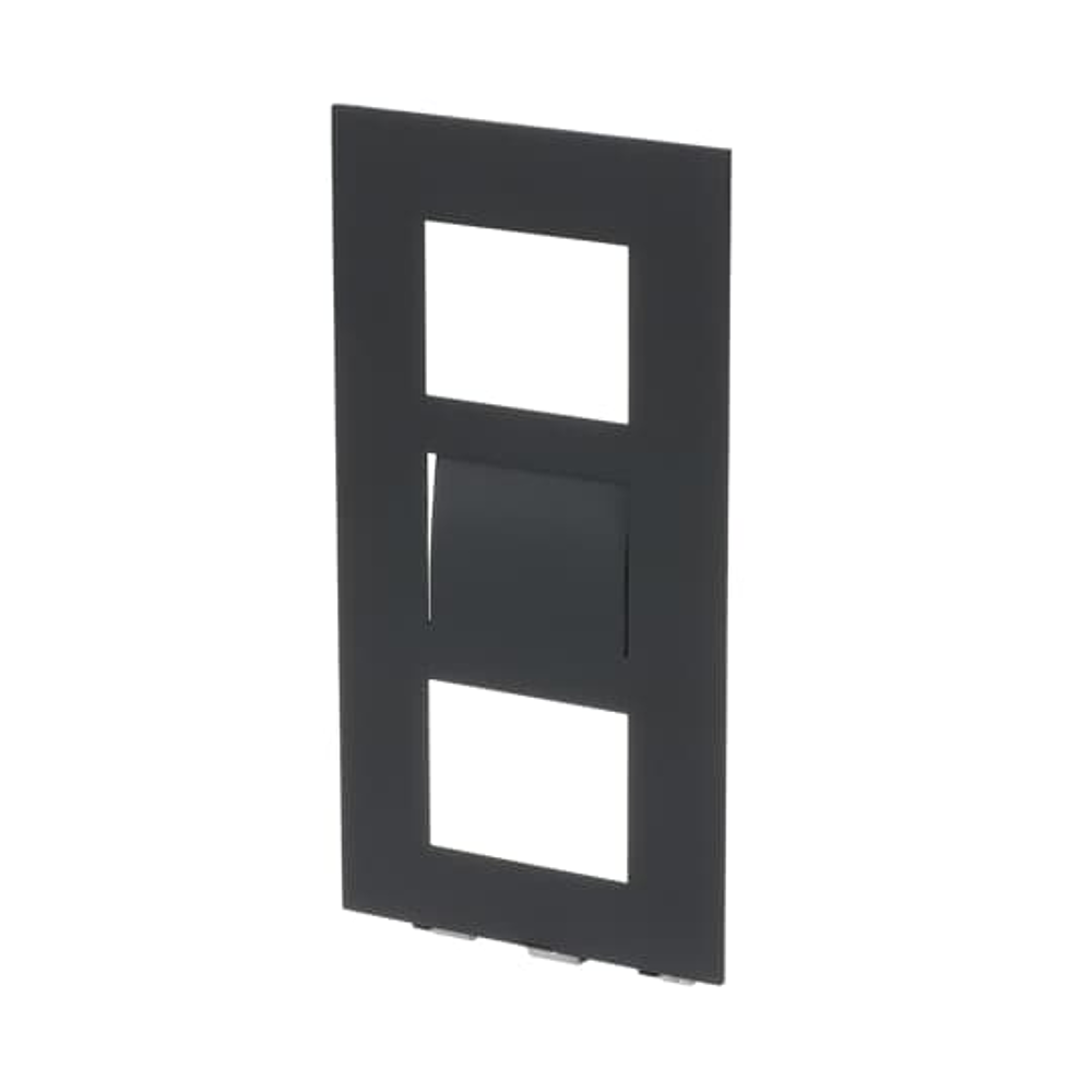 PLATINE 1/3 VIDEO ANTHRACITE