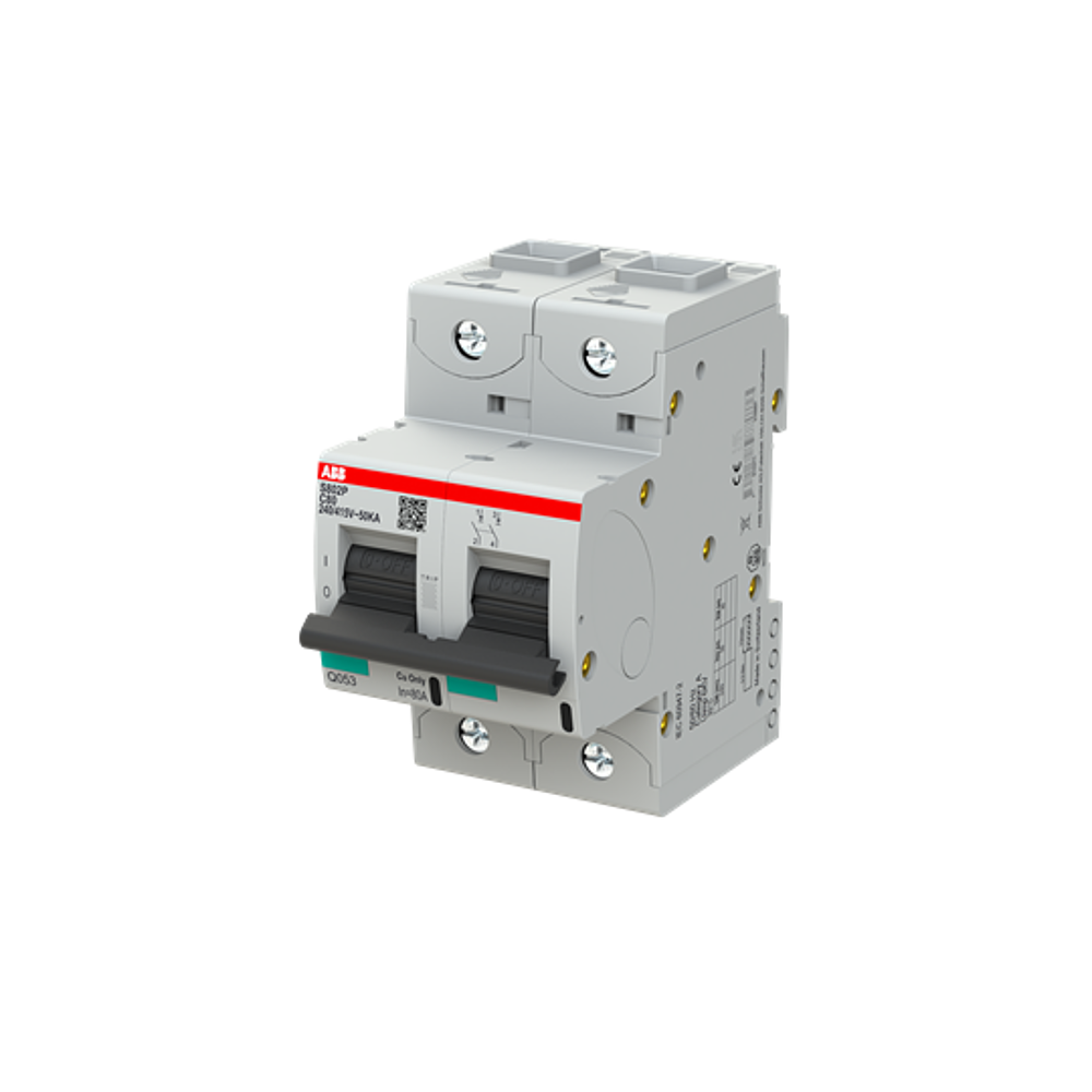 DISJ. 2P S802P-C80- Icu 50kA