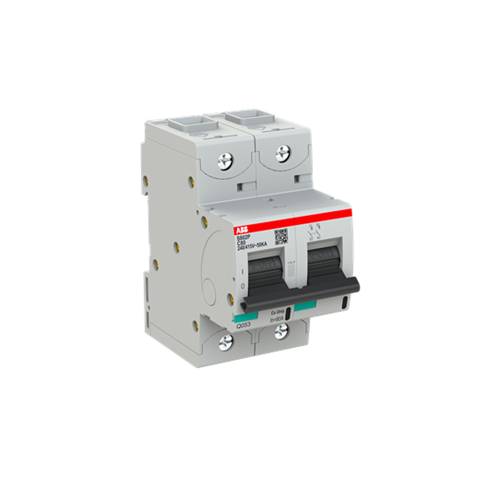 DISJ. 2P S802P-C80- Icu 50kA