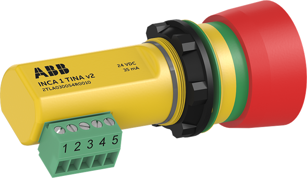 INCA 1 Tina v2 Emergency stop button