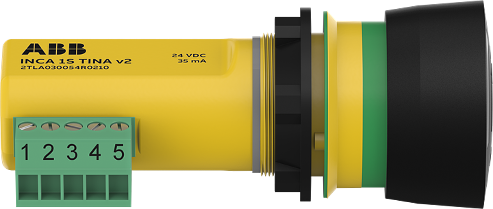 INCA 1S Tina v2 Safety stop button