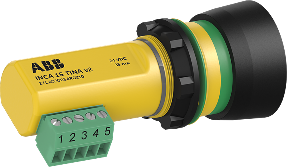 INCA 1S Tina v2 Safety stop button