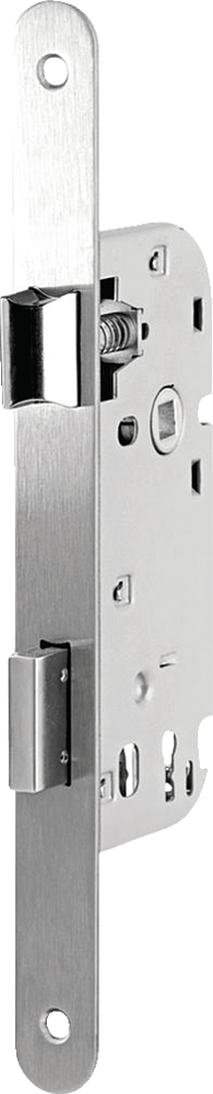 Serrure à Encastrer Condamnation Axe 40mm Blanc