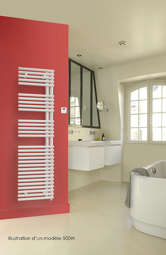 Cala Asymétrique EL 750W Blanc RAL 9016