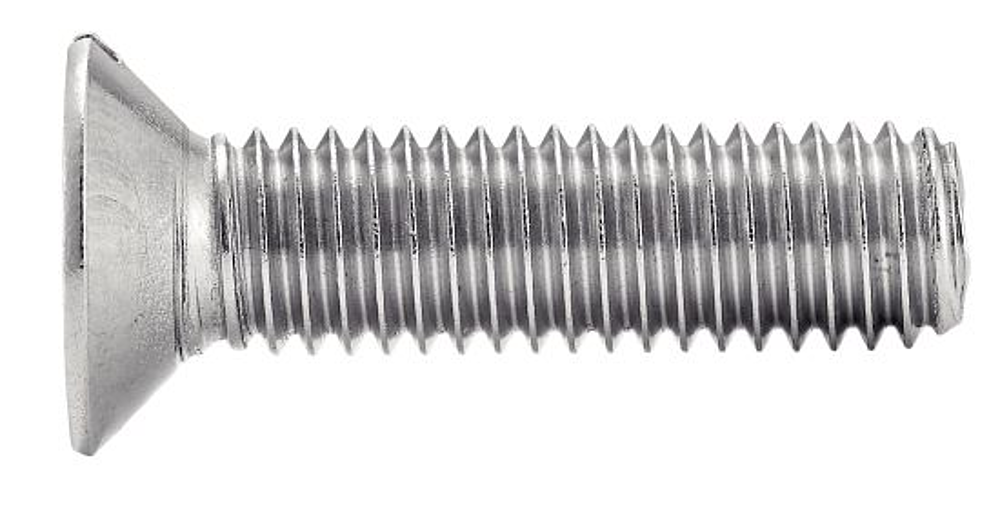 VIS METAUX TF DIN963 A2 4X10(boite de 200)