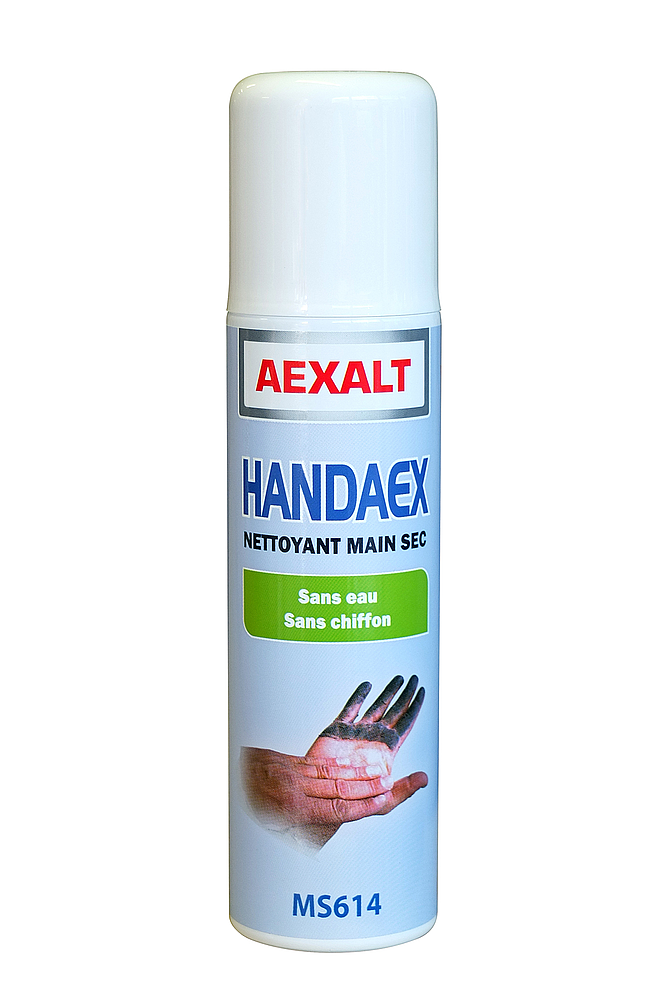 NETTOYANT MAIN A SEC  HANDAEX      210ml SANS EAU ET SANS CHIFFON