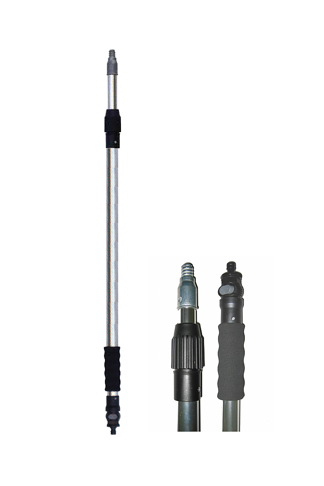 MANCHE TELESCOPIQUE PASSAGE D'EAU AVEC ROBINET - 2 X 1.20 M