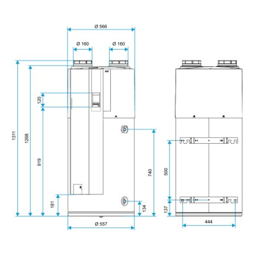 CET B100 T.FLOW NANO CONNECTE