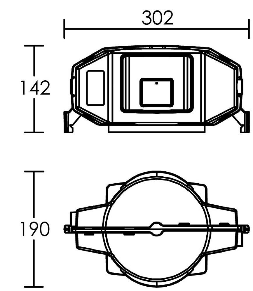 B20 PORTE-SPOT TEKPF05 850°