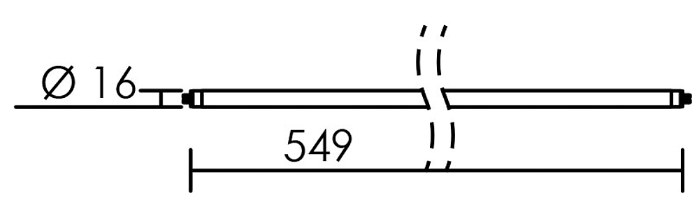 S-TUBE FLUO T5/G5 HE 14W/830