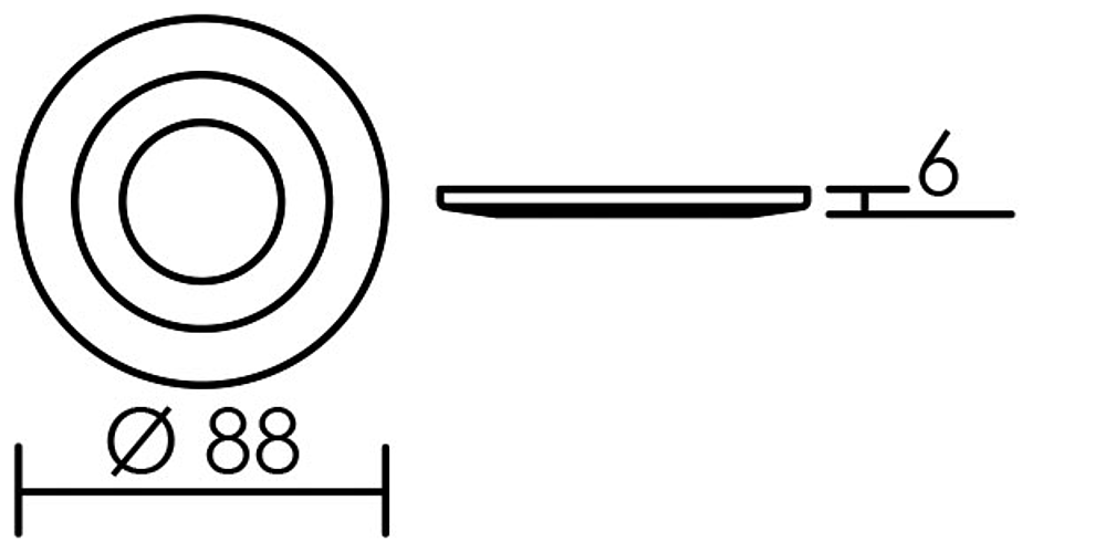 COLLERETTE EF6 RONDE NICKEL