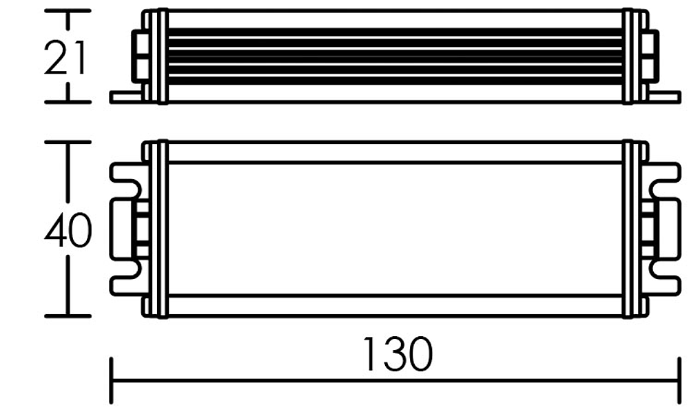ALIM. LED 15W 12V DC IP67