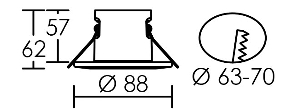 EF6 CCT BLC 7W/3-4000K IP65