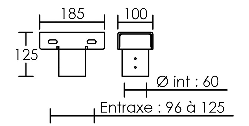 FIXATION MAT TWISTER 3 - NOIR