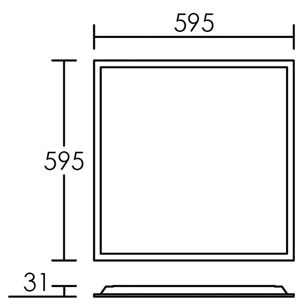 DALLE BKL 40W/4000K UGR22