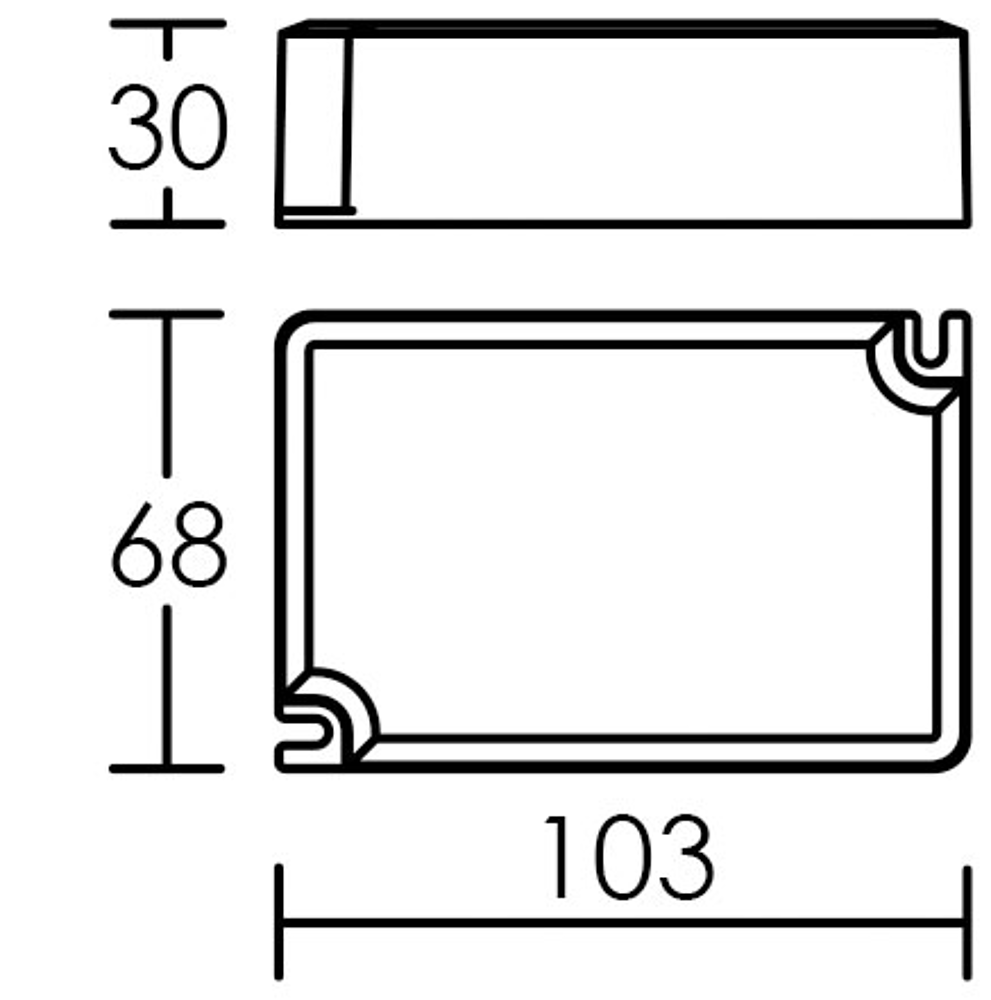 ALIM.LED 29-48W 0,6-1,1A DALI