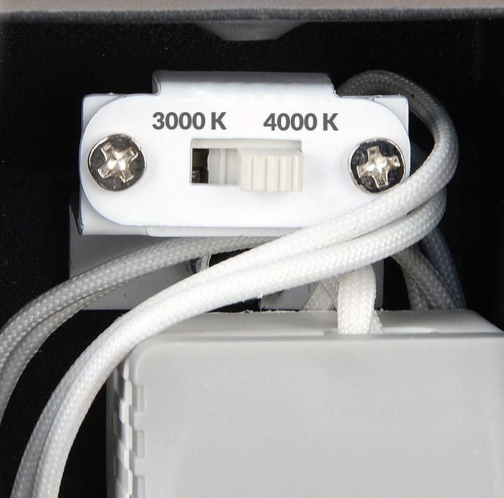 TEMPO 8W CCT 3-4000K NICKEL