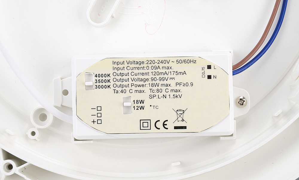 DORIAN SENSOR 12/18W 3CCT IP66