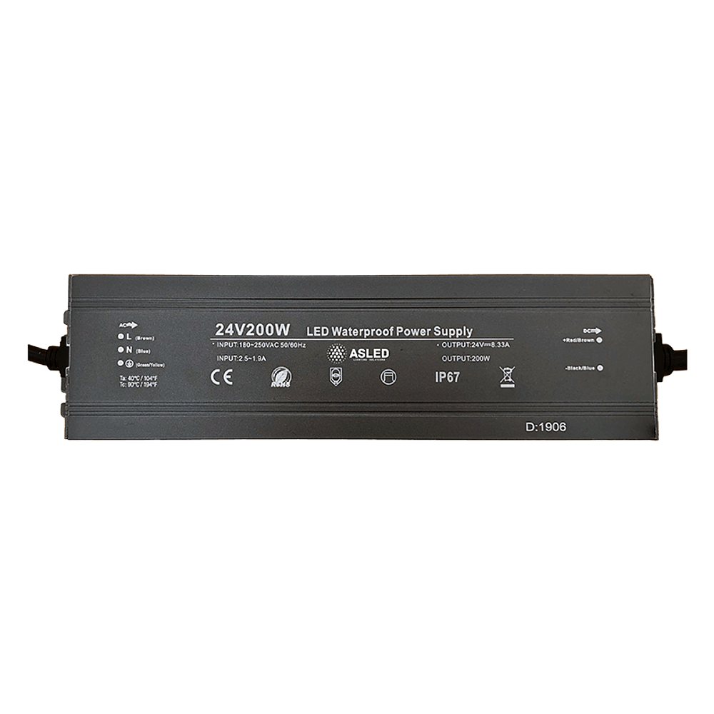 ALIMENTATION 200W 24V IP67