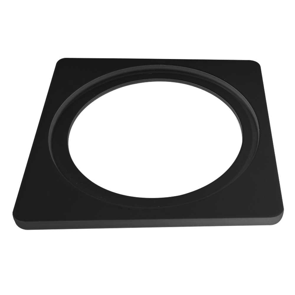 Face carrée noire
