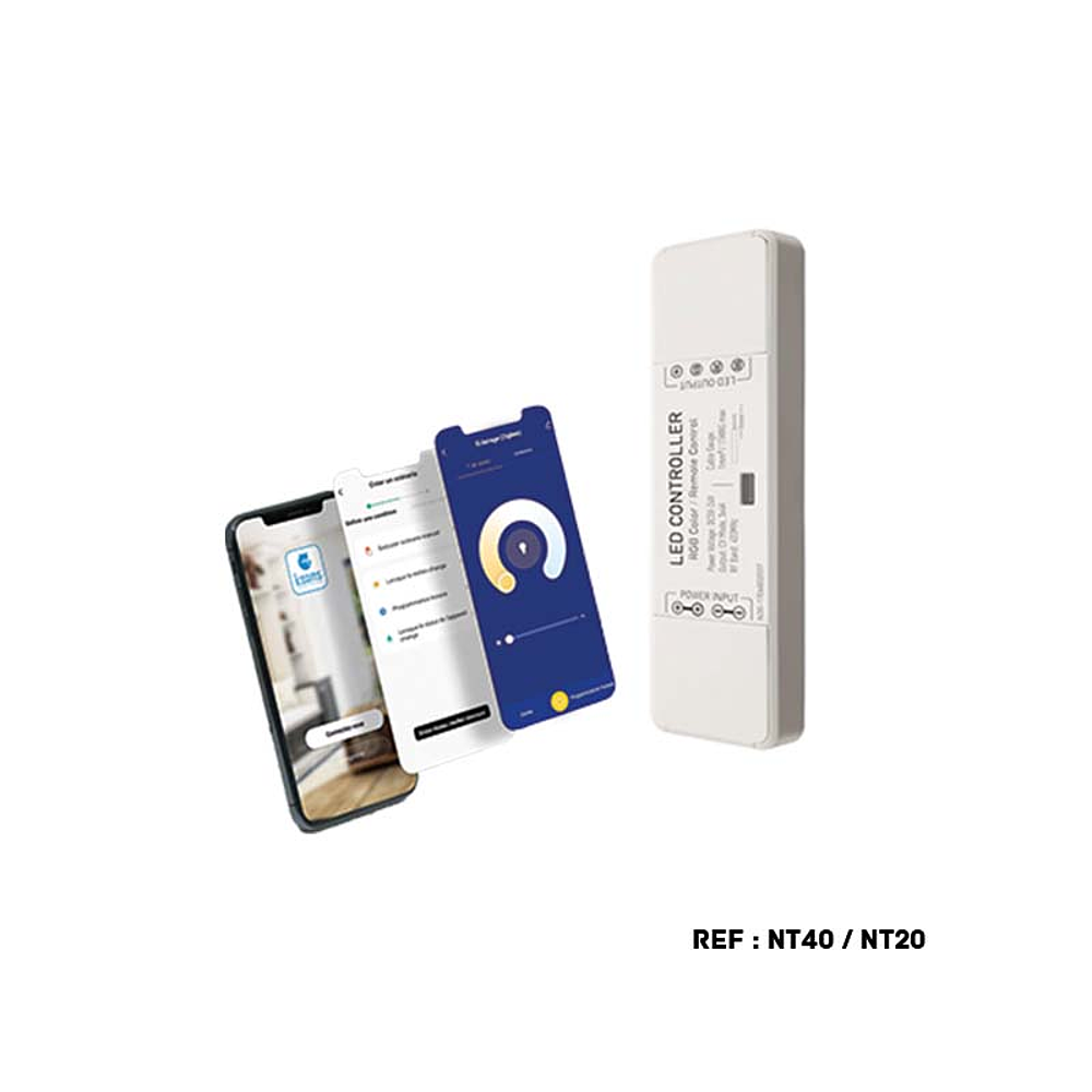 TÉLÉCOMMANDE WIFI RGBW
