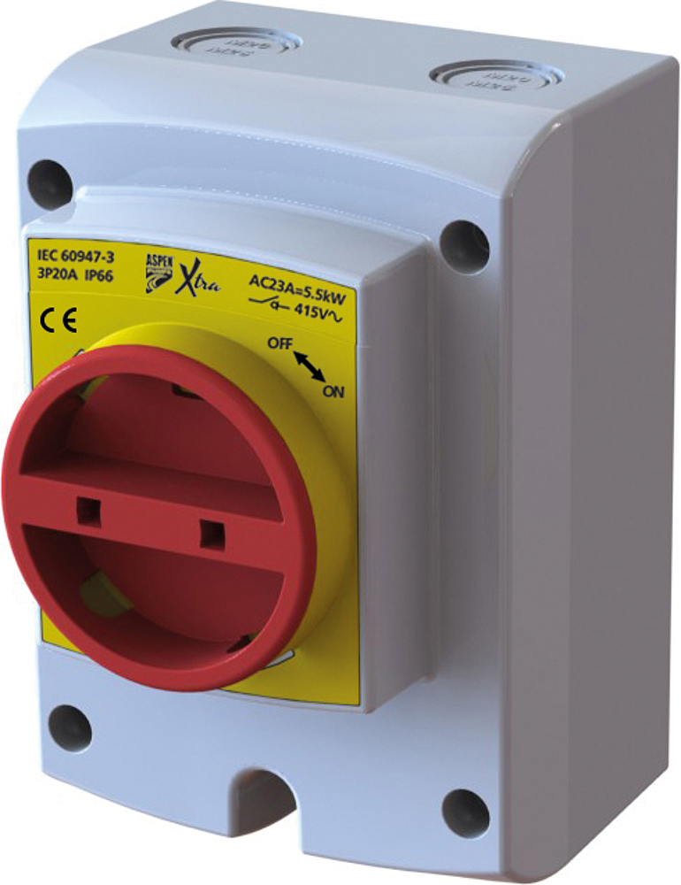 Coffret de protection 4P 32A