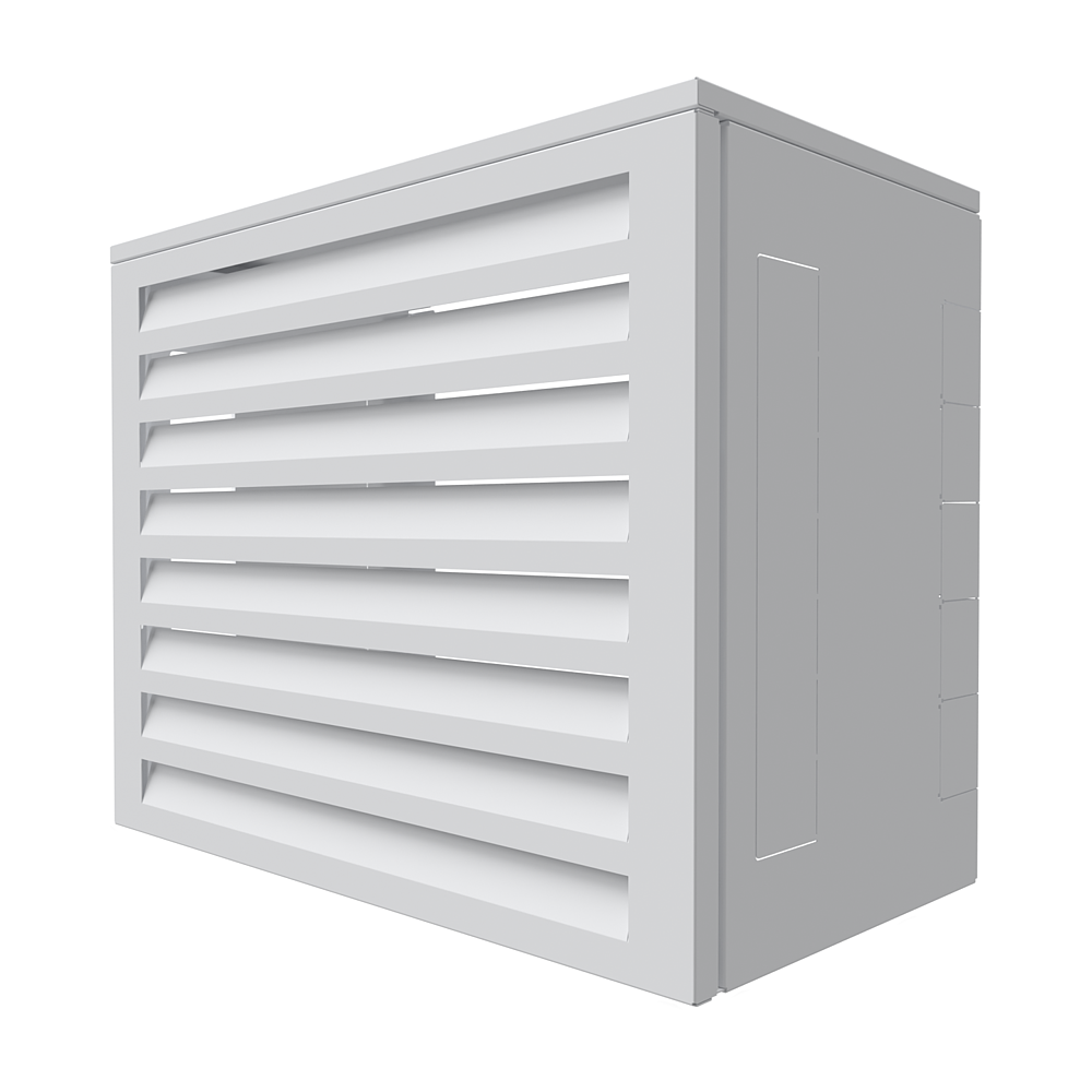 Cache clim acoustique Blanc T1