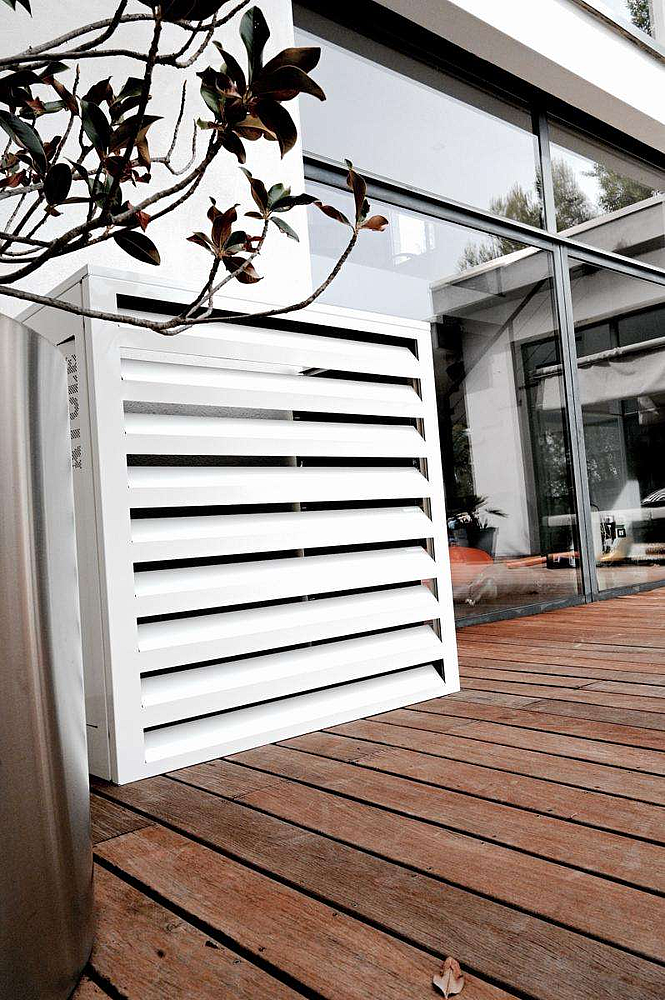 Cache clim acoustique Blanc T1