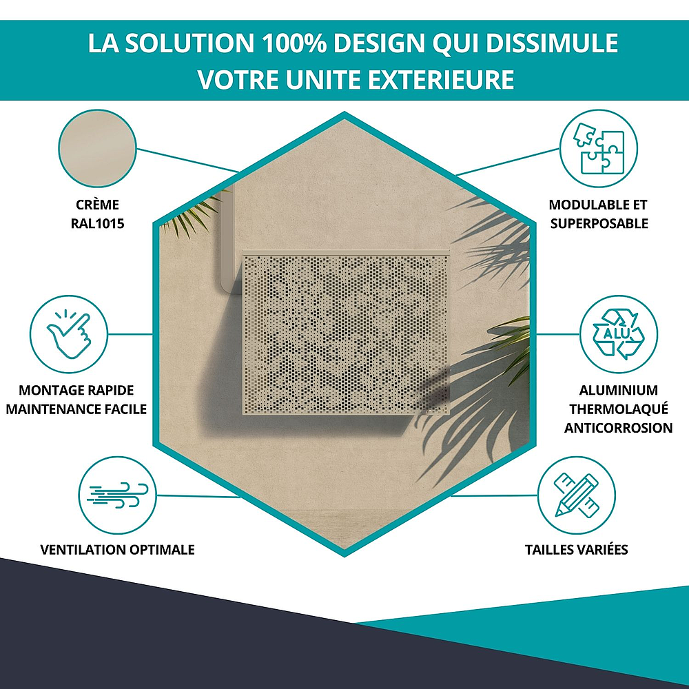 Cache Clim avec Capot T2