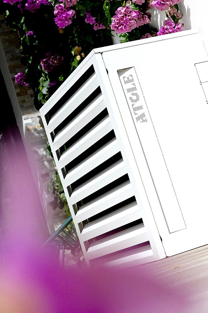 Cache clim acoustique Blanc T2