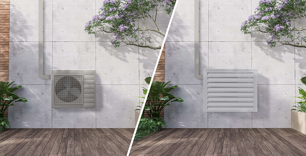 Cache clim acoustique Blanc T1