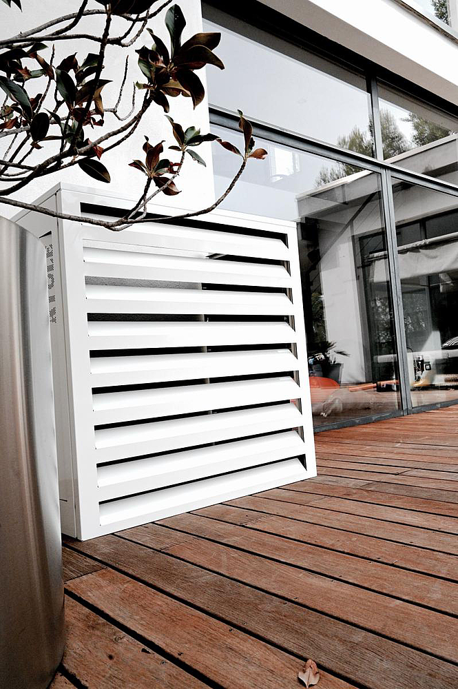Cache clim acoustique Blanc T2