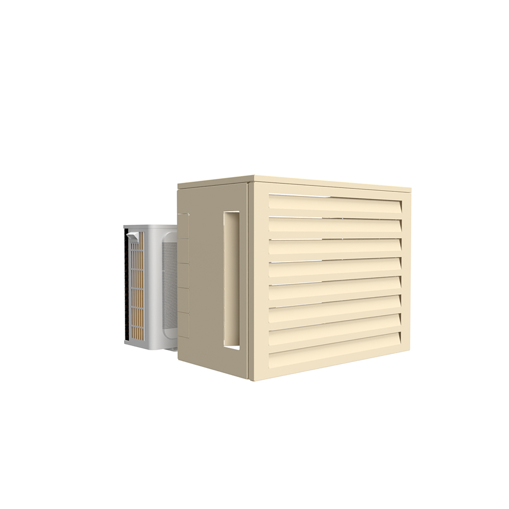 Cache clim acoustique Crème T2