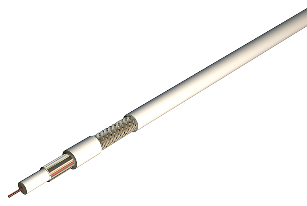 CAB 17VATC IVOIRE COAX ACIER CU *C100*