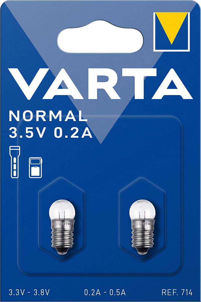 Ampoule Argon Vis 3.5V 0.2A (2) R: 714