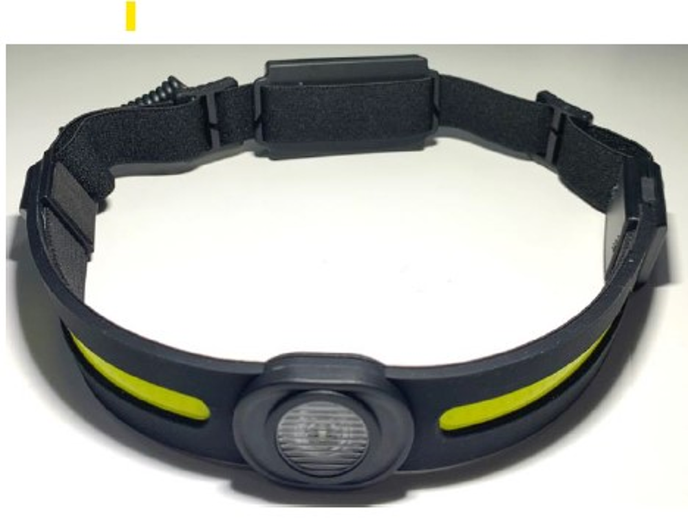 Lampe frontale rechargeable, avec mode capteur, Bandeau Cob et LED 3W jusqu'à 370 lumens