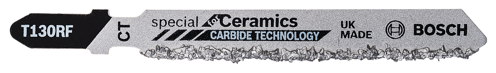 3 Lames scie sauteuse Carbure Spécial Céramique 83mm T130RF