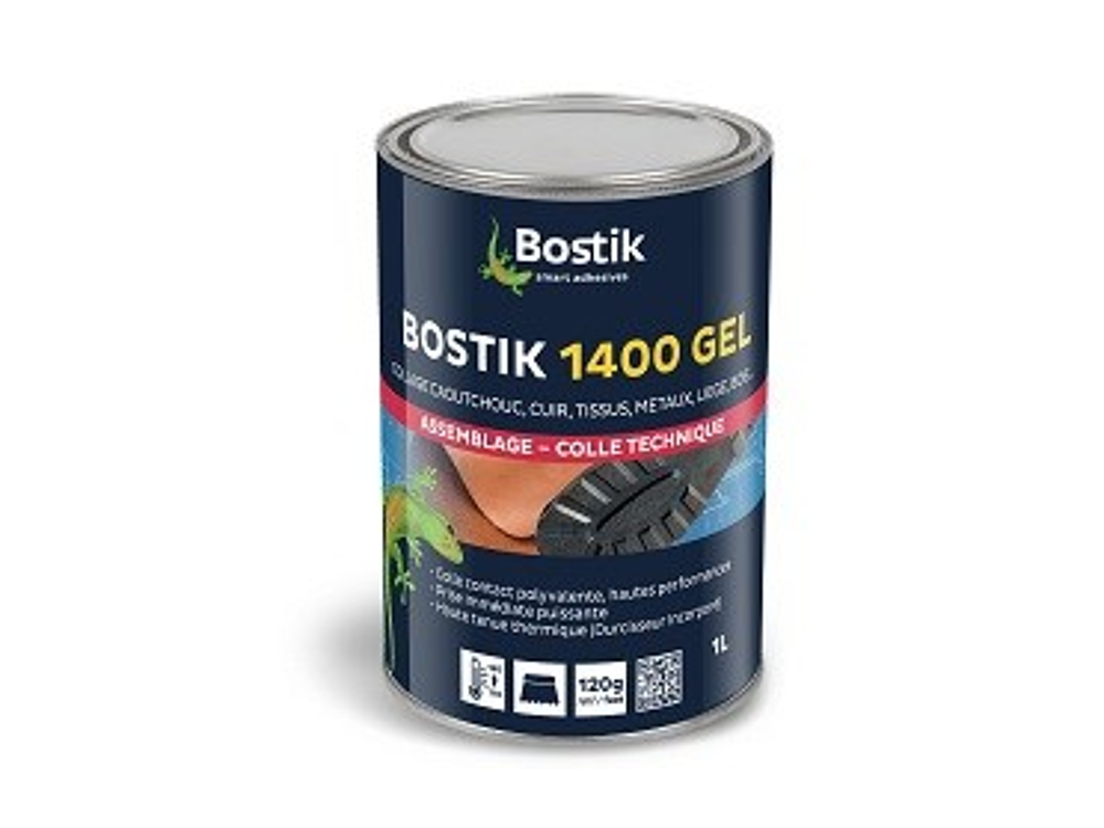 COLLE NEOPRENE BOSTIK 1400  LIQUIDE   (125ML)