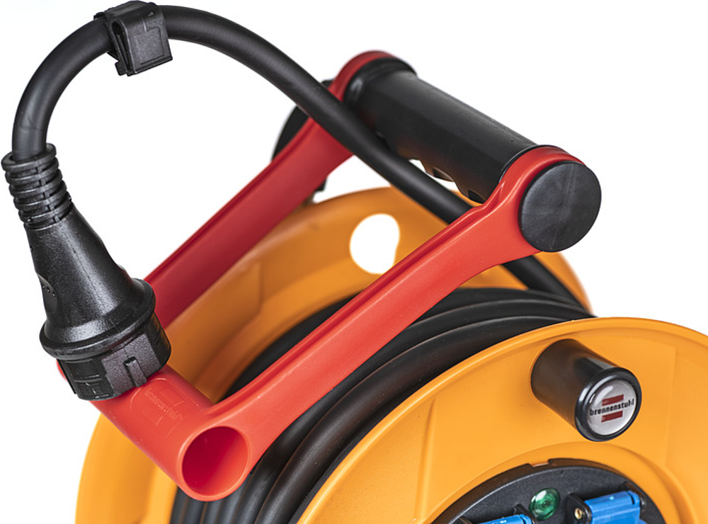 Câble Electrique enrouleur 40M 3G2.5 3 SOCLES+DIJ HO7RNF