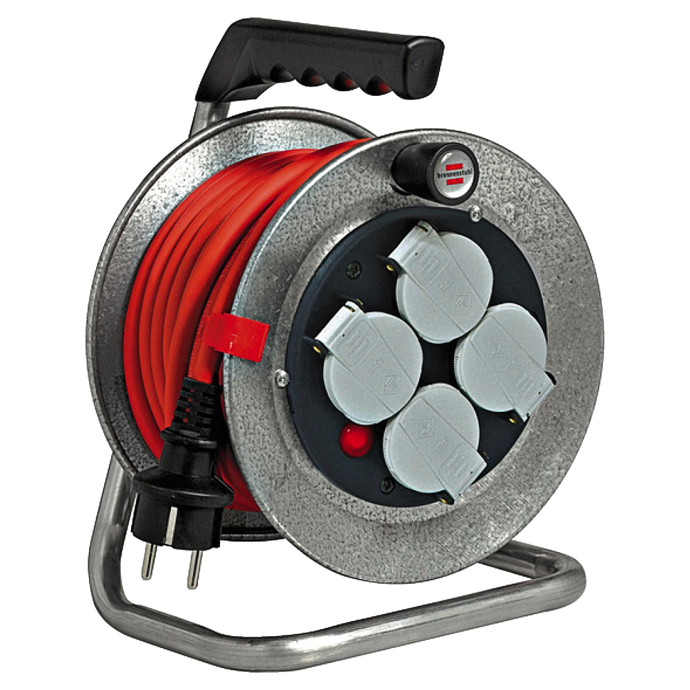 Enrouleur électrique  10M  3G1.5   SILVER-BABY BRENNENSTUHL