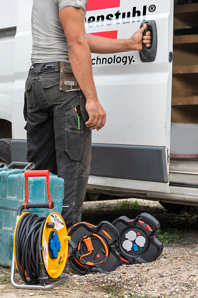 Enrouleur de câble Standard PRO, 25m de