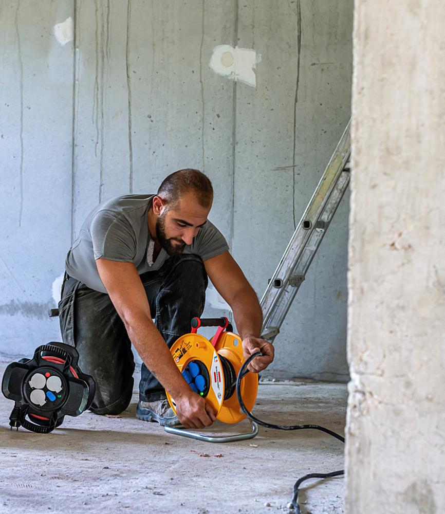 Enrouleur de câble Standard PRO, 25m de