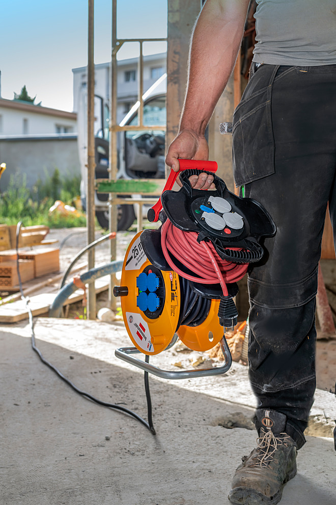 Enrouleur de câble Standard PRO, 25m de