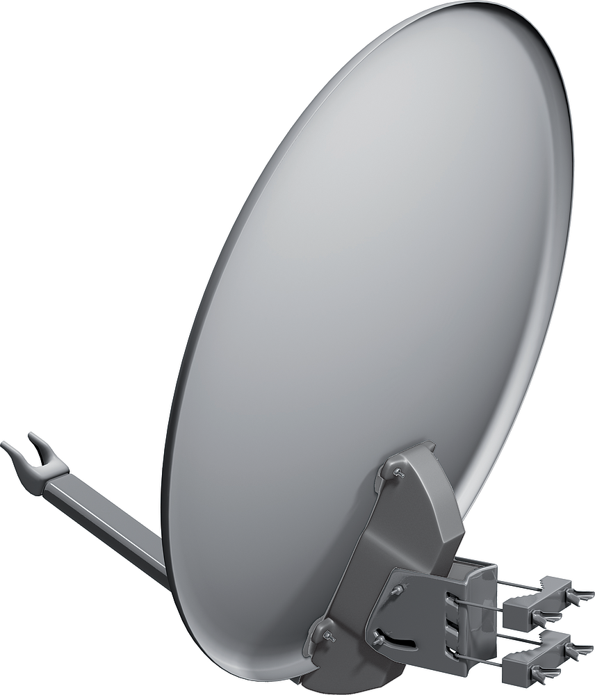 AXI KIT60AC3 LNB SINGLE + PARAB 60 CM ACIER