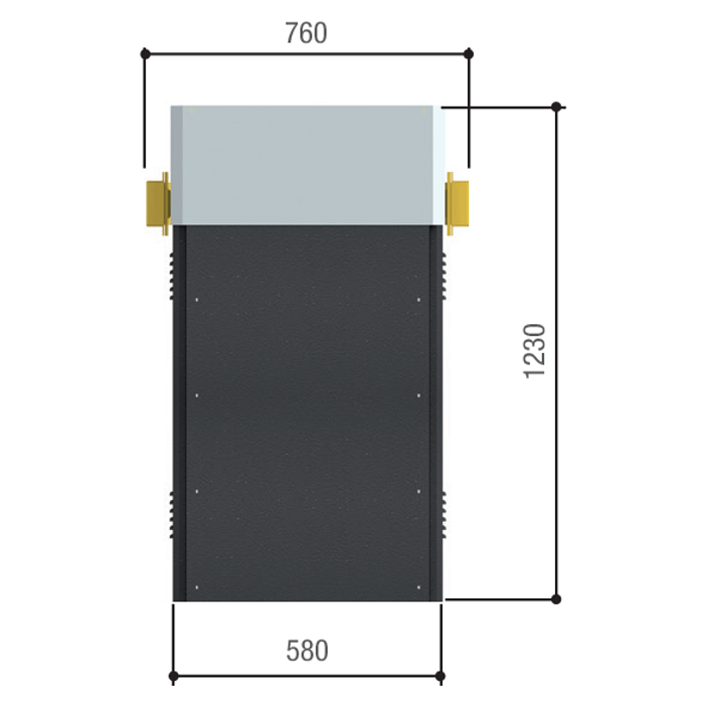 Barrière G12000 24V robuste